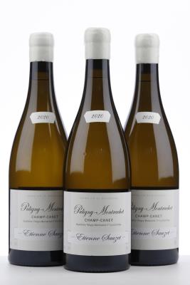 PULIGNY MONTRACHET CHAMP CANET 2020 - Etienne Sauzet - 3 Bottles