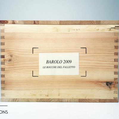 BAROLO LE ROCCHE DEL FALLETTO 2009 - Bruno Giacosa - 6 Bottles - Owc 6