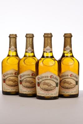 CHATEAU CHALON 1985 - Jean Bourdy Arlay - 4 x 0,620Ltr