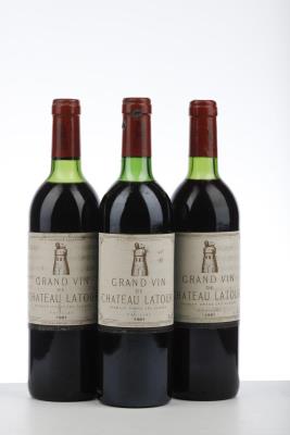 LATOUR 1981 - Mc - 3 Bottles