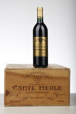 CANTE MERLE 1996 - Mc - 12 Bottles - Owc 12