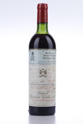 MOUTON ROTHSCHILD 1977 - Mc - 1 Bottle