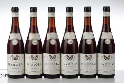 BAROLO RISERVA SPECIALE BUSSIA 1967 - Aldo Conterno  - 6 Bottles