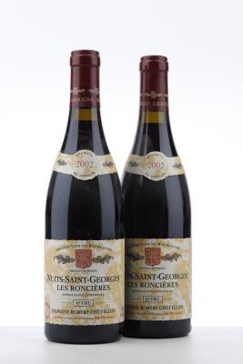 NUITS ST GEORGES LES RONCIERES 2002 - Chevillon - 2 Bottles