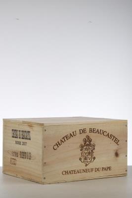 CHATEAUNEUF DU PAPE 2007 - Beaucastel - 6 Bottles - Owc 6