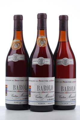 BAROLO 1975 - Bartolo Mascarello - 3 Bottles