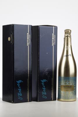 TAITTINGER COLLECTION VASARELY 1978 - Taittinger - 2 Bottles - Oc1