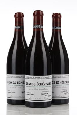 GRANDS ECHEZEAUX 2007 - Domaine de la Romanee Conti - 3 Bottles