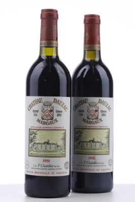DAUZAC 1981 - Mc - 2 Bottles