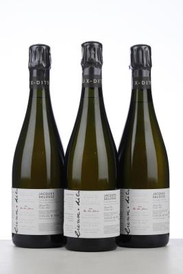 JACQUES SELOSSE EXTRA BRUT LA COTE FARON NV - Jacques Selosse- Degorge 2022 - 3 Bottles