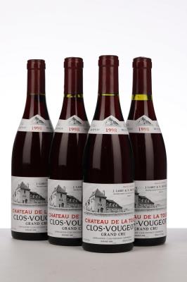CLOS VOUGEOT 1998 - Chateau de la Tour - 4 Bottles