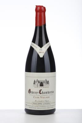 GEVREY CHAMBERTIN CLOS VILLAGE 2015 - Philippe Livera - 1 Magnum