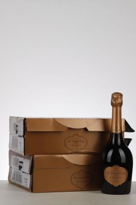 LAURENT PERRIER GRANDE CUVEE ALEXANDRA ROSE 2004 - Laurent Perrier - 6 Bottles - Oc 3