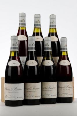CHOREY LES BEAUNE 1985 - Leroy Negociant - 7 Bottles