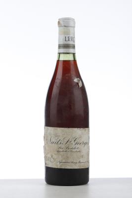 NUITS ST GEORGES LES BOUDOTS 1972 - Maison Leroy - 1 Bottle