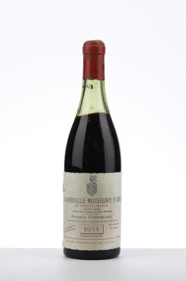 CHAMBOLLE MUSIGNY 1 ER CRU LES VIGNES DU CHATEAU VIEILLES VIGNES 1971 - Grivelet - 1 Bottle