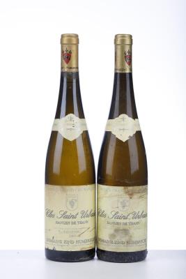 RIESLING CLOS ST URBAIN RANGEN DE THANN 1*2008 + 1*2009  - Zind Humbrecht - 2 Bottles