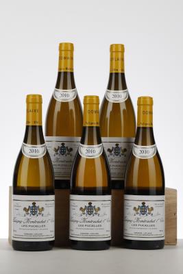 PULIGNY MONTRACHET LES PUCELLES 2010 - Domaine Leflaive - 5 Bottles
