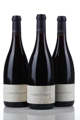 CHAMBOLLE MUSIGNY 2001 - Amiot Servelle - 3 Bottles