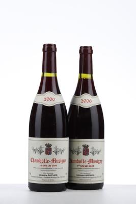CHAMBOLLE MUSIGNY LES CRAS 2000 - Ghislaine Barthod - 2 Bottles