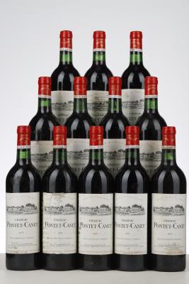 PONTET CANET 1975 - Mc - 12 Bottles