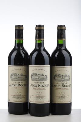 LAFON ROCHET 1*1995 + 2*1996   - Mc - 3 Bottles