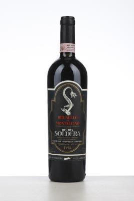 BRUNELLO DI MONTALCINO RISERVA 1996 - Soldera - 1 Bottle
