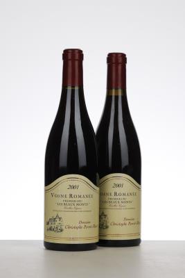 VOSNE ROMANEE LES BEAUMONTS VIEILLES VIGNES 2001 - Henri Perrot Minot - 2 Bottles