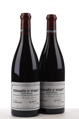 ROMANEE ST VIVANT 2015 - Domaine de la Romanee Conti - 2 Bottles