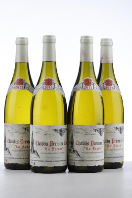 CHABLIS LA FOREST 2011 - Vincent Dauvissat - 4 Bottles