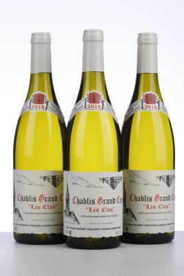CHABLIS LES CLOS 2018 - Vincent Dauvissat - 3 Bottles