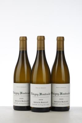 PULIGNY MONTRACHET 2020 - Arnaud Baillot - 3 Bottles