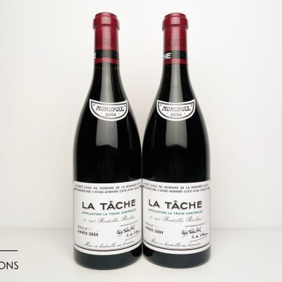 LA TACHE 2004 - Domaine de la Romanee Conti - 2 Bottles