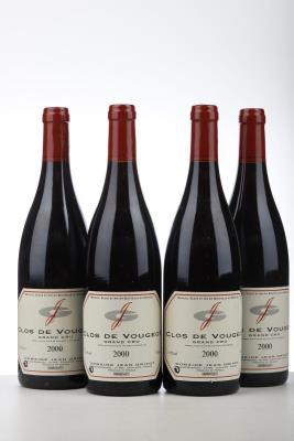 CLOS DE VOUGEOT 2000 - Jean Grivot - 4 Bottles