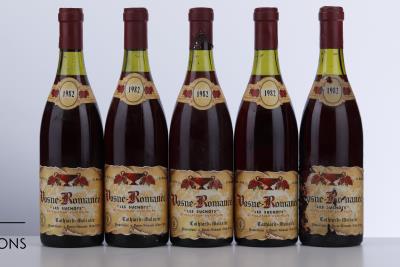VOSNE ROMANEE LES SUCHOTS 1982 - Cathiard Molinier - 5 Bottles