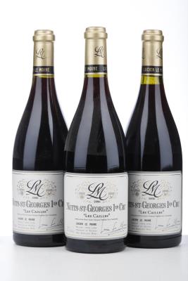 NUITS ST GEORGES LES CAILLES 2006 - Lucien Le Moine - 3 Bottles