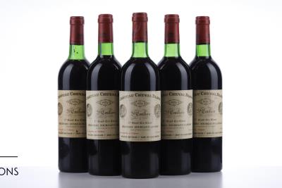 CHEVAL BLANC 1974 - 5 Bottles