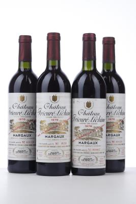 PRIEURE LICHINE 1978 - Mc - 4 Bottles