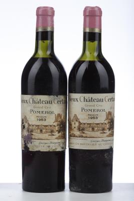 VIEUX CHATEAU CERTAN 1953 - Mc - 2 Bottles