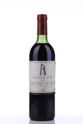 LATOUR 1981 - 1 Bottle