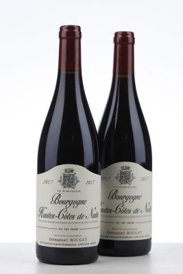 BOURGOGNE HAUTES COTES DE NUITS ROUGE 2017  - Emmanuel Rouget - 2 Bottles