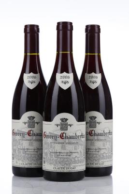 GEVREY CHAMBERTIN 2006 - Claude Dugat - 3 Bottles