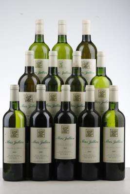 MAS JULLIEN BLANC 2*2006 + 2*2007 + 2*2008 + 2*2009 + 2*2010 + 2*2012    - Mas Jullien - 12 Bottles