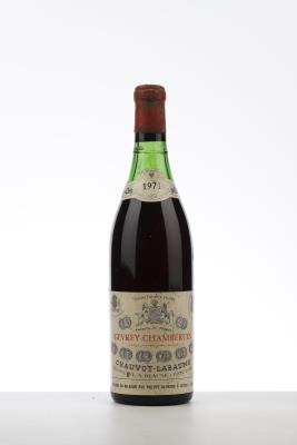 GEVREY CHAMBERTIN 1971 - Chauvot Labaume - 1 Bottle