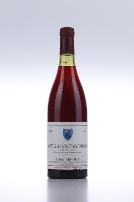 NUITS ST GEORGES LES POISETS 1976 - Robert Arnoux - 1 Bottle
