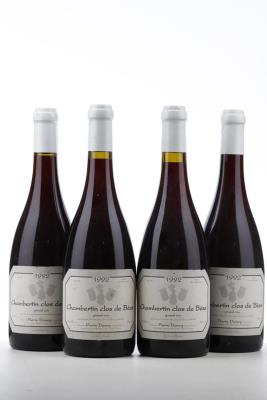 CHAMBERTIN CLOS DE BEZE 1992 - Pierre Damoy - 4 Bottles
