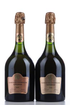 TAITTINGER COMTES DE CHAMPAGNE ROSE Taittinger 1996 - 2 Bottles