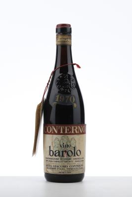 BAROLO 1970 - Conterno Giacomo - 1 Bottle