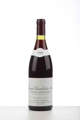 GEVREY CHAMBERTIN LAVAUX ST JACQUES 1989 - Frederic Esmonin - 1 Bottle