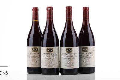 VOLNAY CAILLERETS CLOS DES 60 OUVREES 1995 - La Pousse D'Or - 4 Bottles